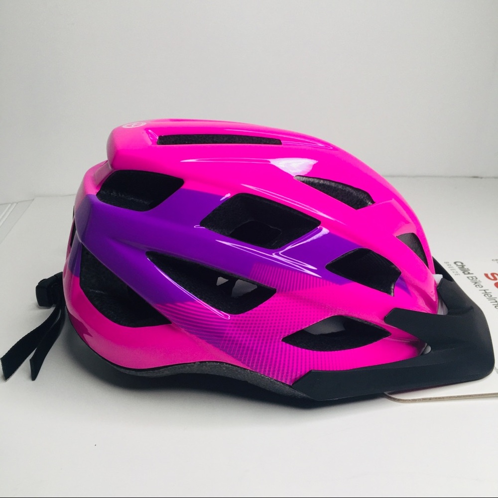 Schwinn Breeze Child Bicycle Helmet, ages to 5+  purple, pink, bicycling.